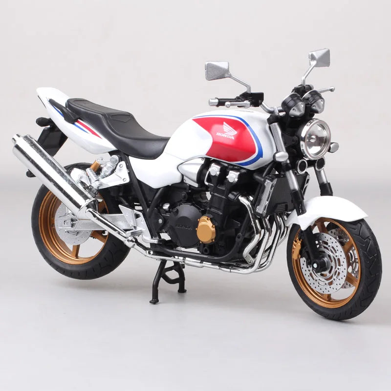 Automaxx 1/12 Scale Honda CB1300SF Super Four Motorcycle Retro Model CB1300 Bike Metal Diecast Toys Replicas Vehicles Joycity