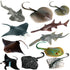 Simulation Marine Animal Manta Ray Aquarium Sea Life Stingray Devil Fish Ocean Toys Animal Figure Children Educational Toy Gifts